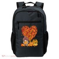 Gnome Fall Autumn Heart Cute Backpack thumb 0