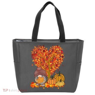 Gnome Fall Autumn Heart Cute Tote Bag