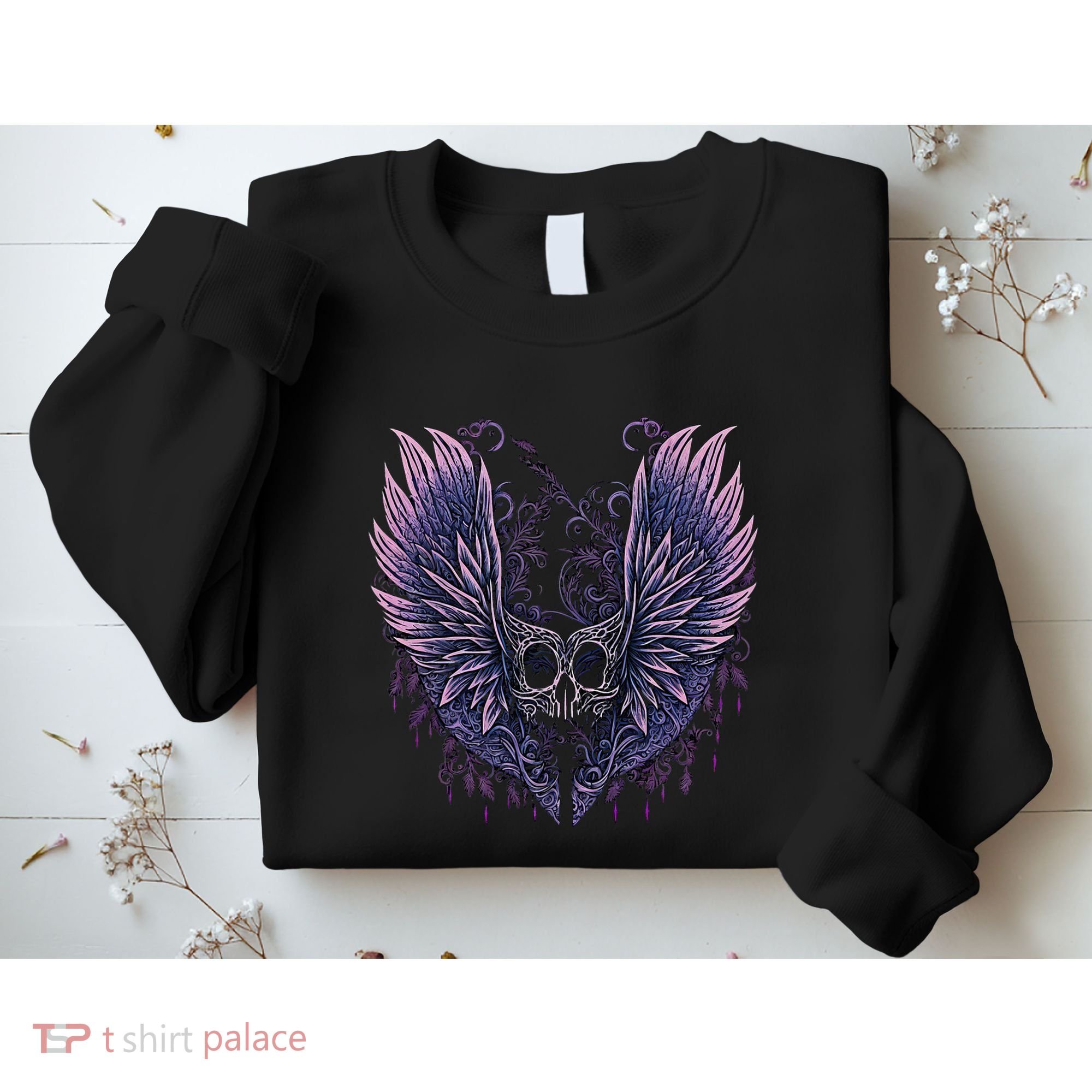 Goth Fairycore Aesthetic Gothic Fairy Aesthetic Sweatshirt