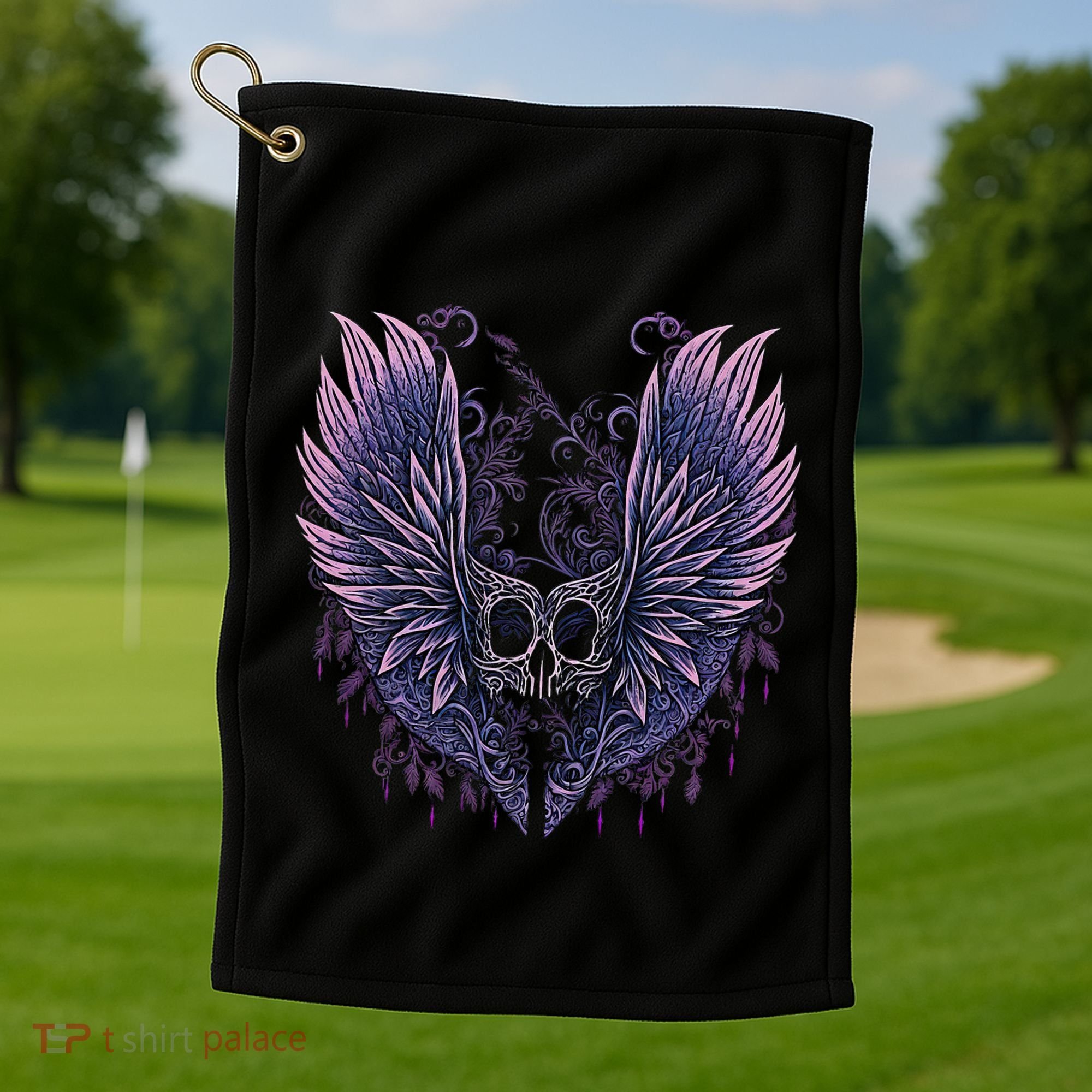 Goth Fairycore Aesthetic Gothic Fairy Aesthetic Golf Towel