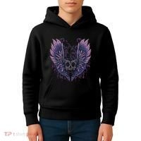 Goth Fairycore Aesthetic Gothic Fairy Aesthetic Kids Hoodie thumb 4