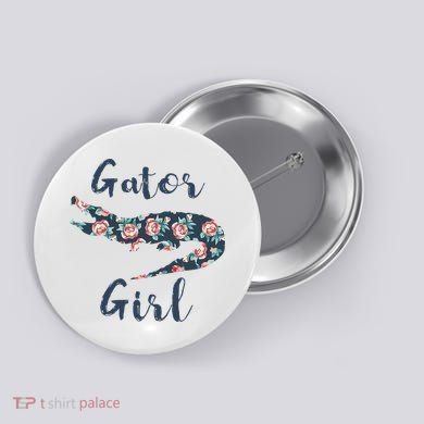 Gator Funny Alligator Gifts for Crocodile Button