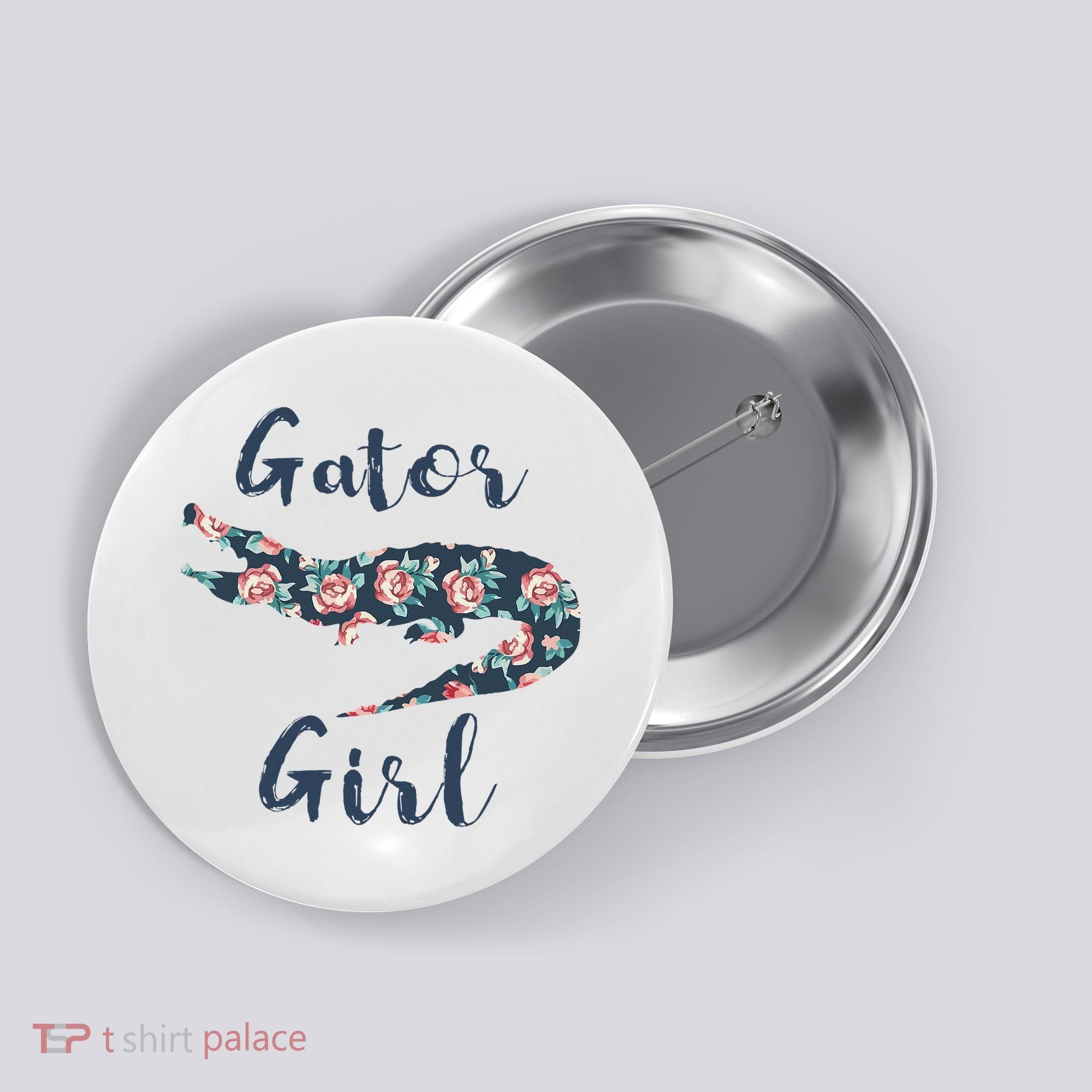 Gator Funny Alligator Gifts for Crocodile Button