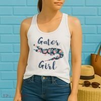 Gator Funny Alligator Gifts for Crocodile Women's Tank Top thumb 2