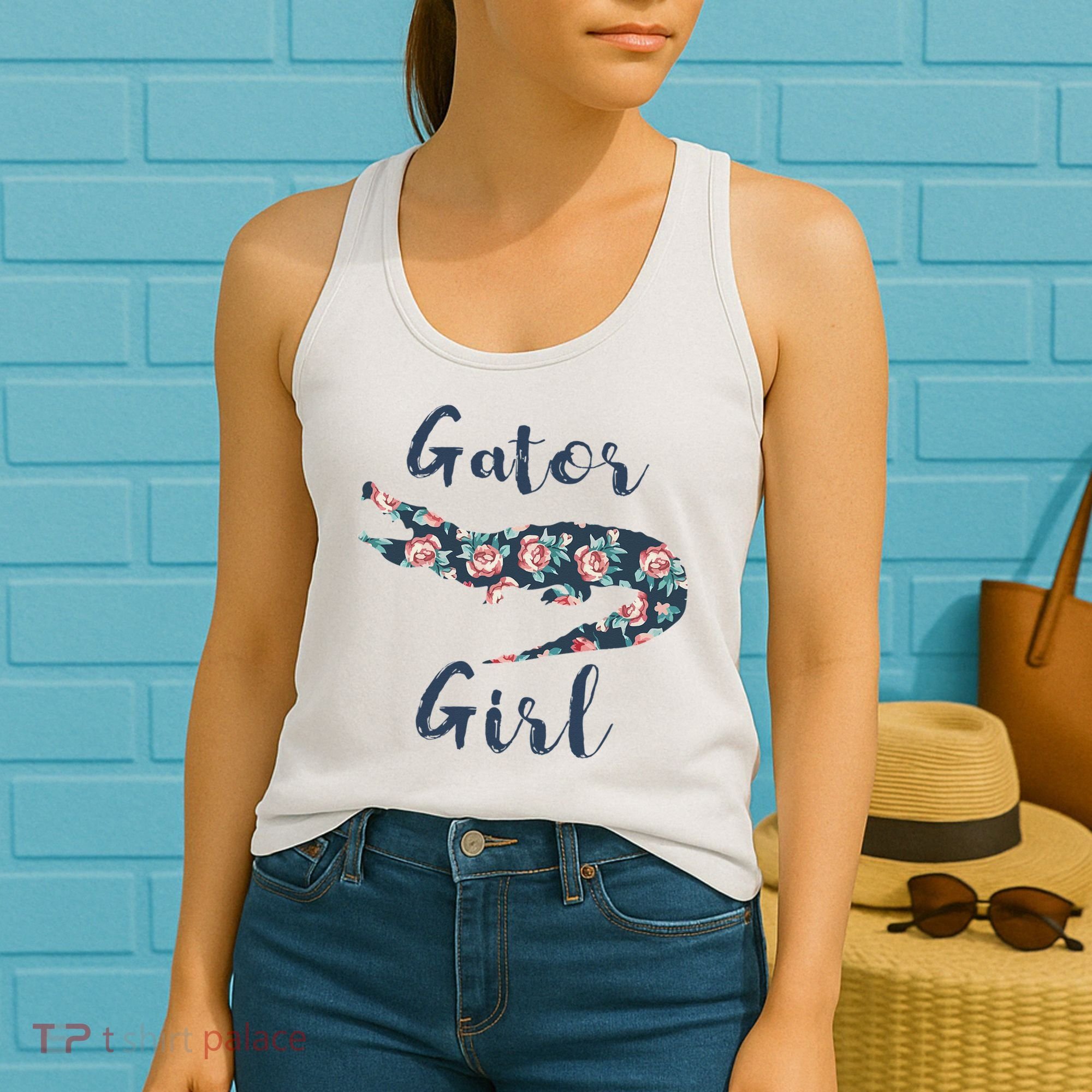 Gator Funny Alligator Gifts for Crocodile Women's Tank Top