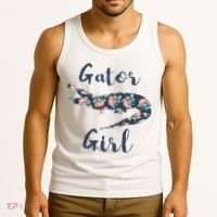 Gator Funny Alligator Gifts for Crocodile Tank Top thumb 3