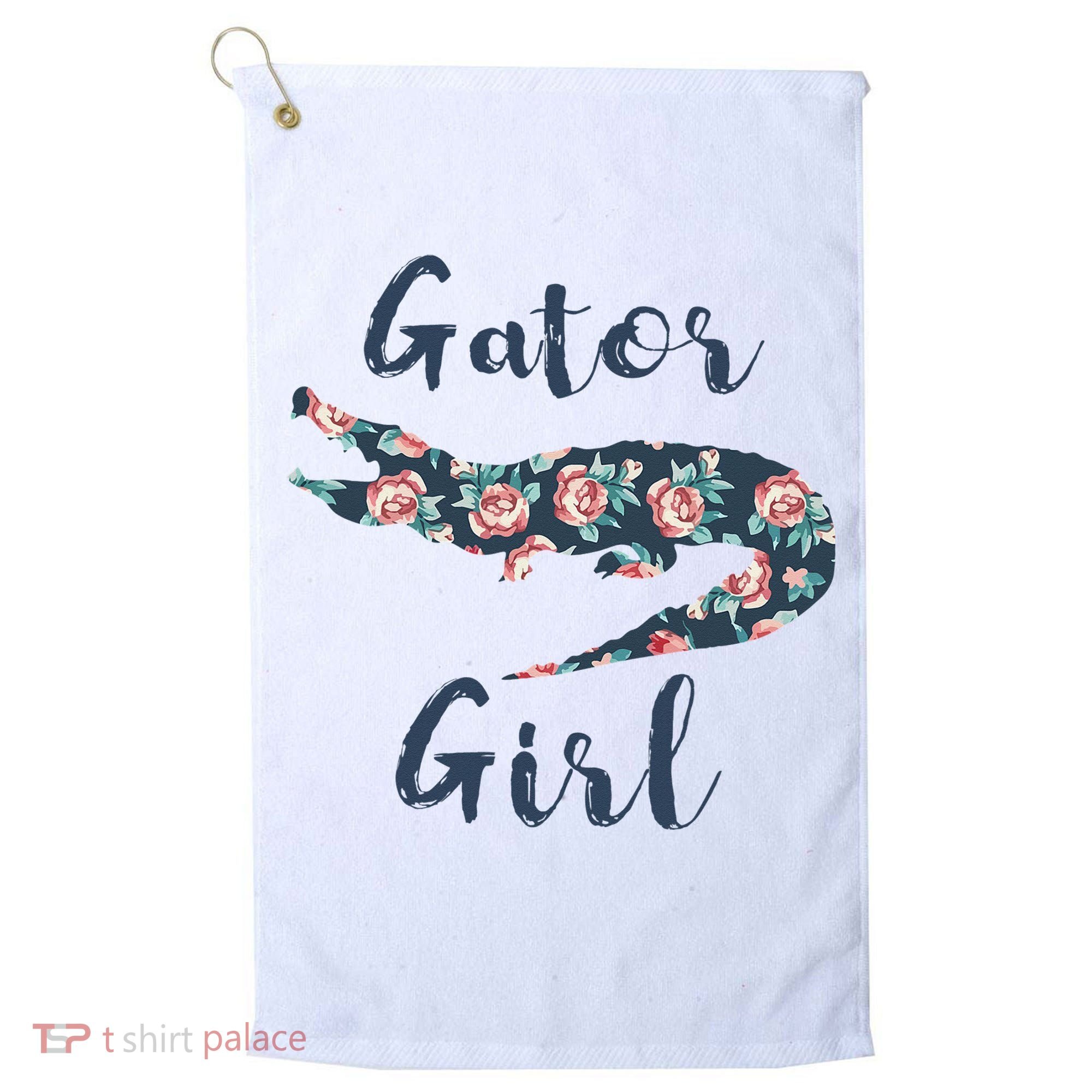 Gator Funny Alligator Gifts for Crocodile Golf Towel