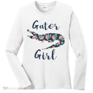 Gator Funny Alligator Gifts for Crocodile Women's Long Sleeve Shirt