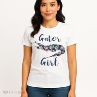 Gator Funny Alligator Gifts for Crocodile Women's T-Shirt thumb 4