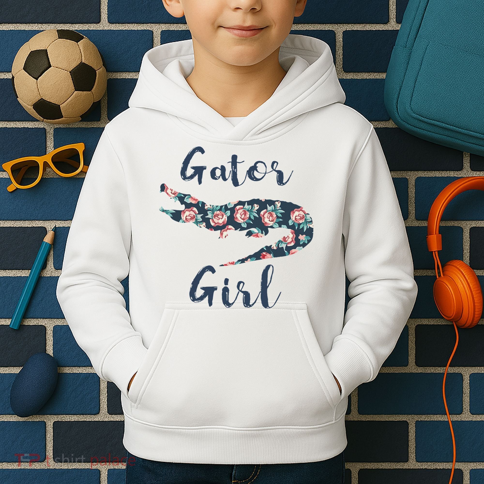 Gator Funny Alligator Gifts for Crocodile Kids Hoodie