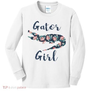 Gator Funny Alligator Gifts for Crocodile Kids Long Sleeve Shirt