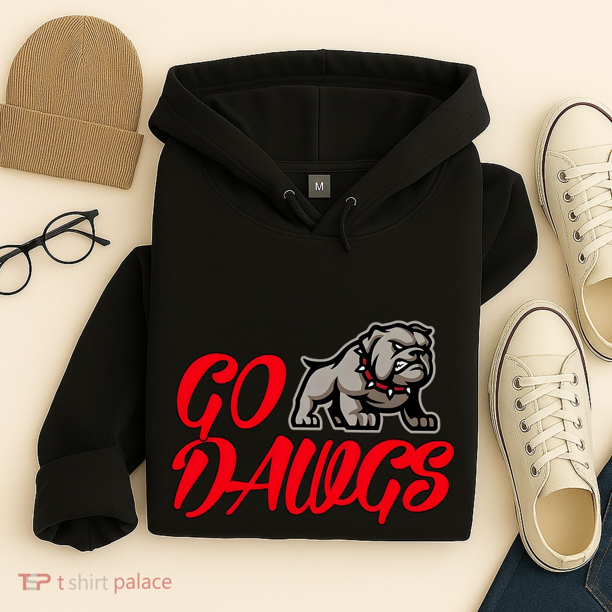 Go Funny Bulldogs Hoodie