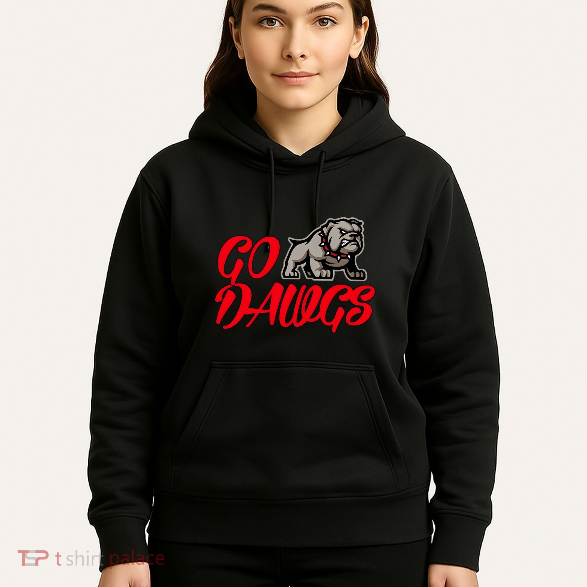Go Funny Bulldogs Hoodie