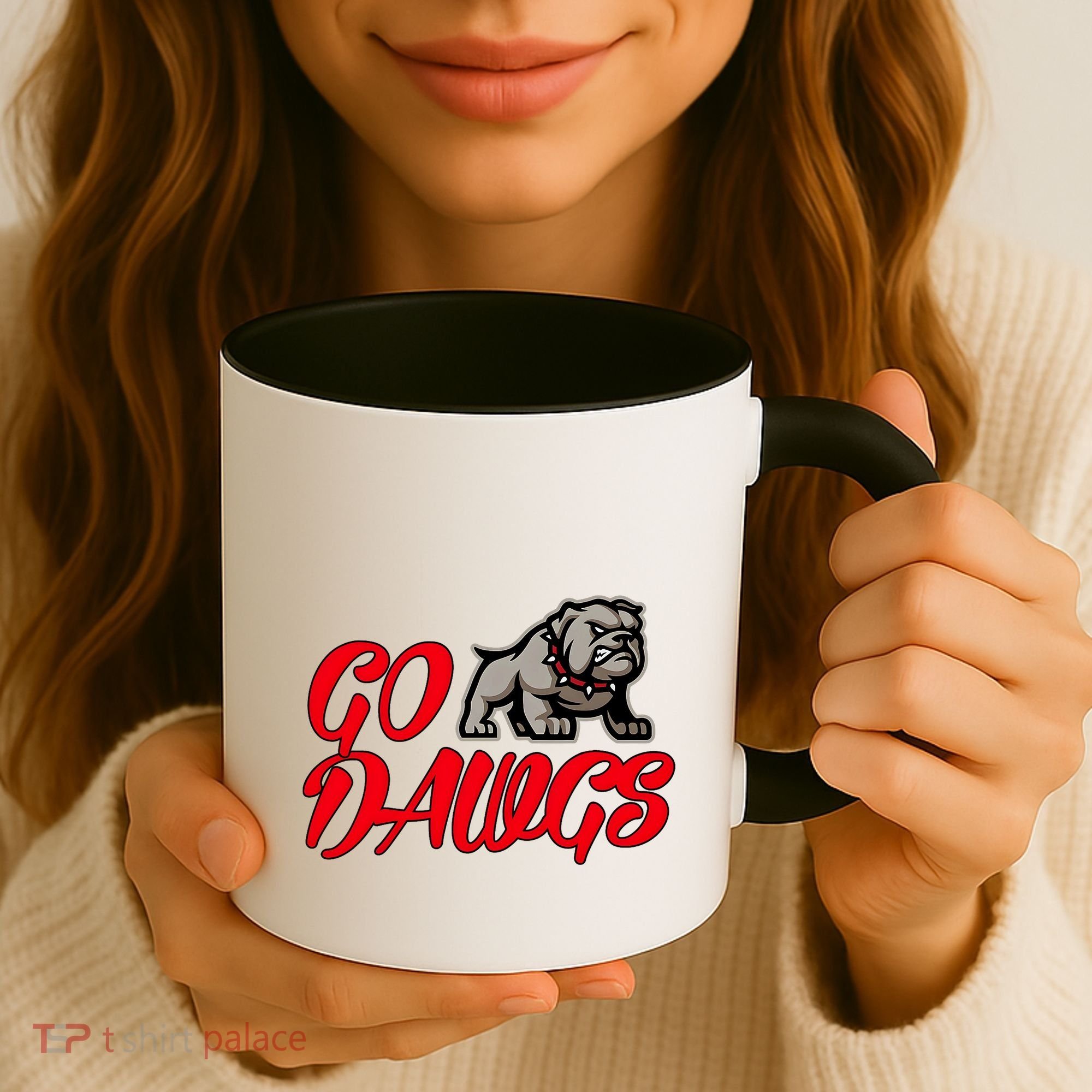 Go Funny Bulldogs Coffee Mug