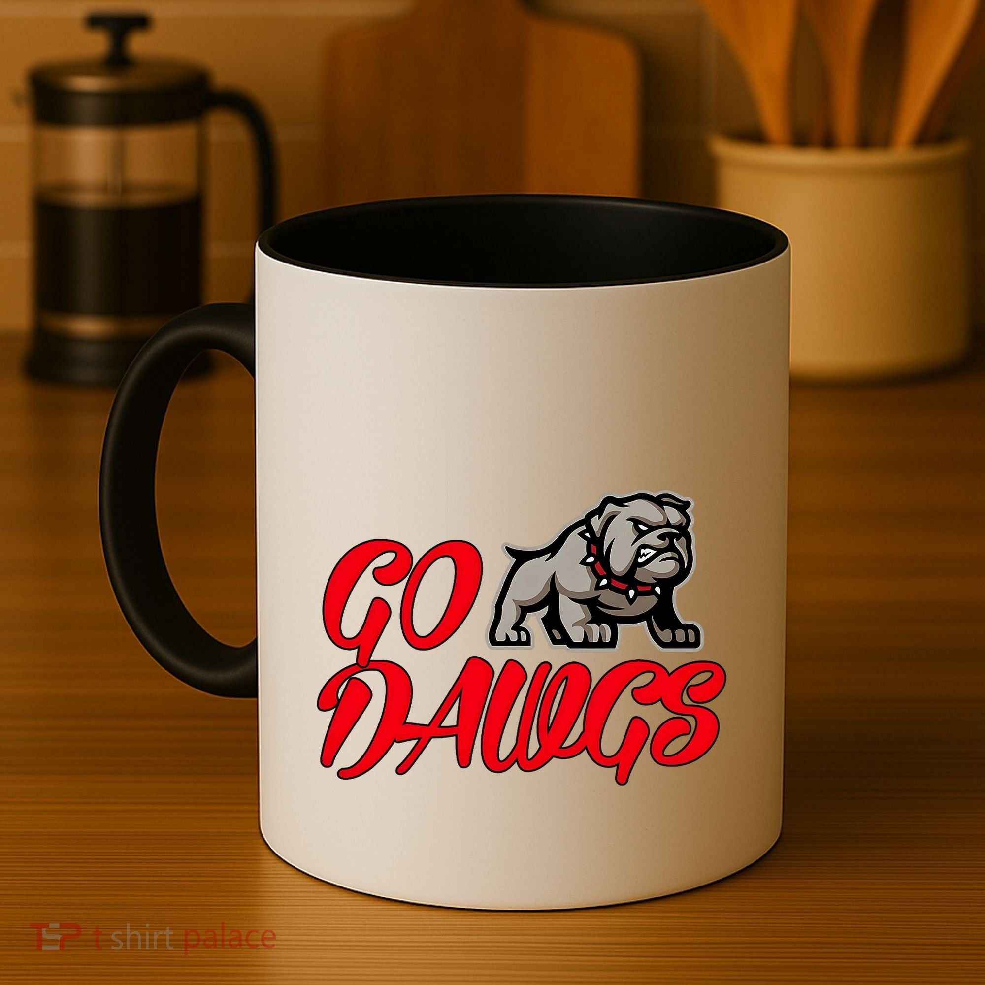 Go Funny Bulldogs Coffee Mug