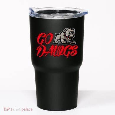 Go Funny Bulldogs Tumbler