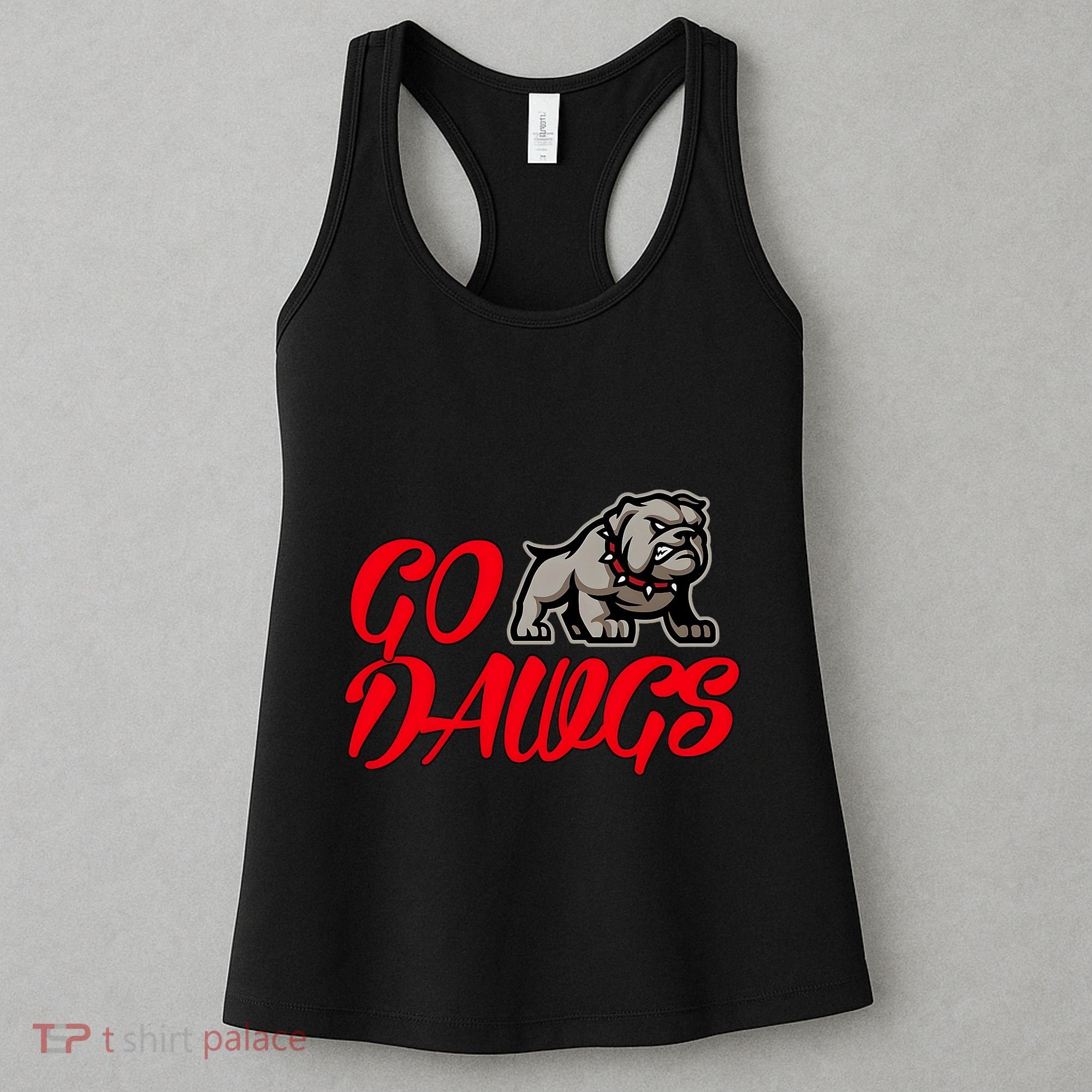 Go Funny Bulldogs Women's Tank Top