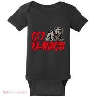 Go Funny Bulldogs Baby Bodysuit thumb 0