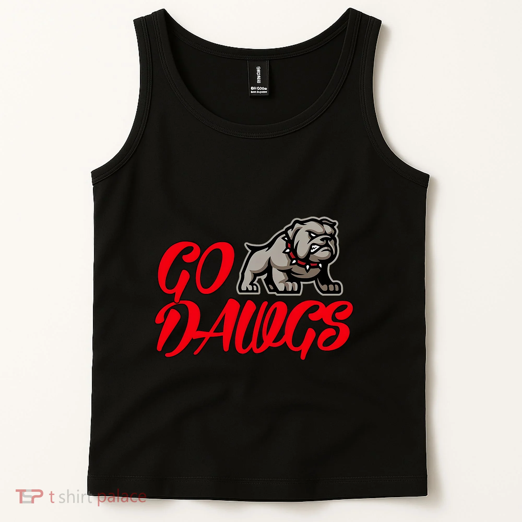 Go Funny Bulldogs Tank Top