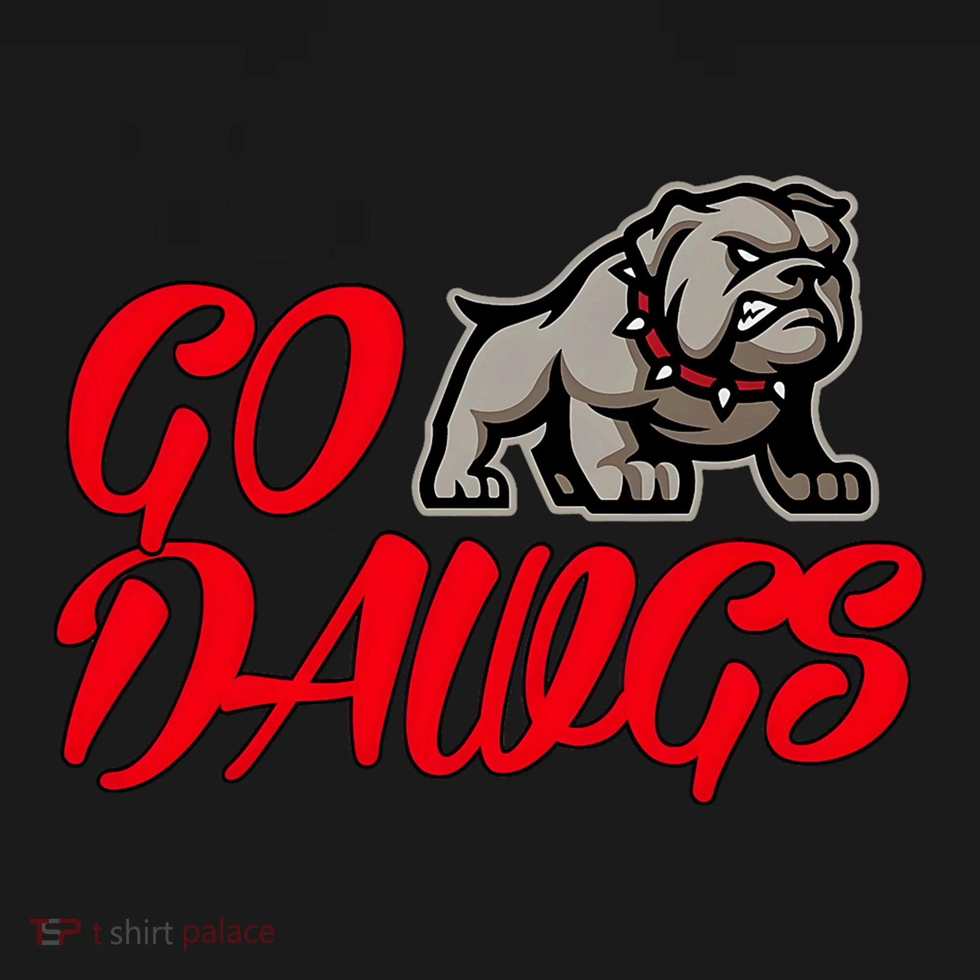 Go Funny Bulldogs Tank Top