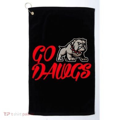 Go Funny Bulldogs Golf Towel