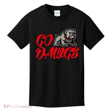 Go Funny Bulldogs Kids T-Shirt