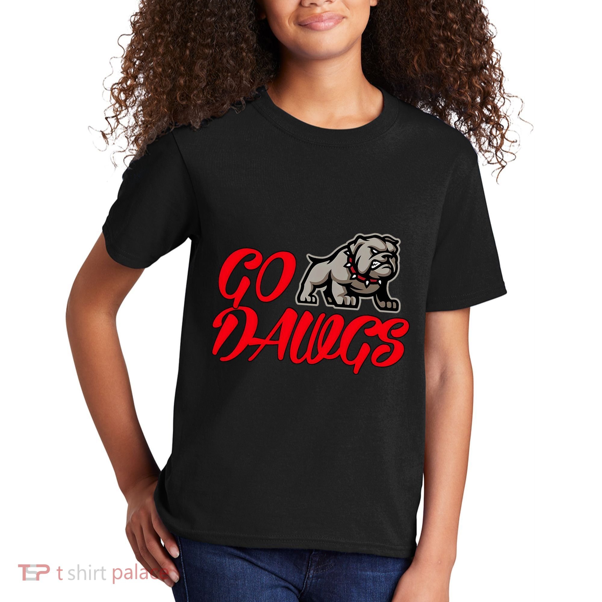 Go Funny Bulldogs Kids T-Shirt