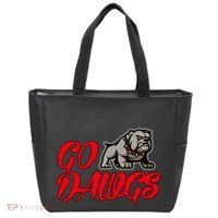 Go Funny Bulldogs Tote Bag thumb 0