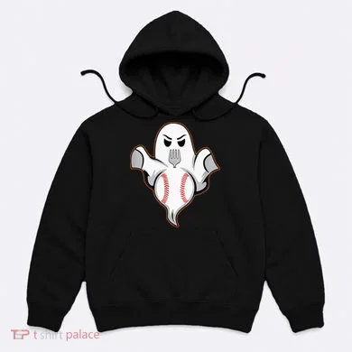 Ghost Forkball Baseball Pitch Fork Ball Strikeout Pitcher Hoodie