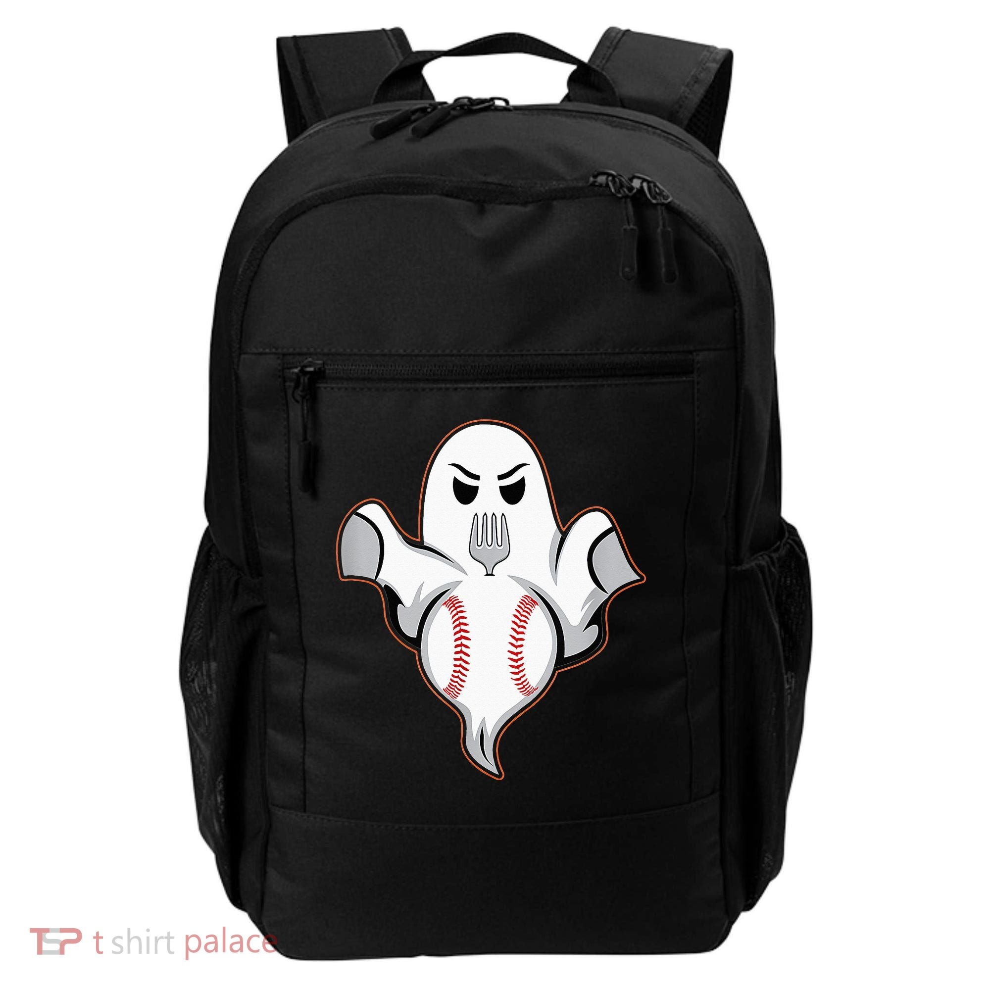 Ghost Forkball Baseball Pitch Fork Ball Strikeout Pitcher Backpack