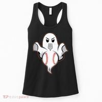Ghost Forkball Baseball Pitch Fork Ball Strikeout Pitcher Women's Tank Top thumb 0