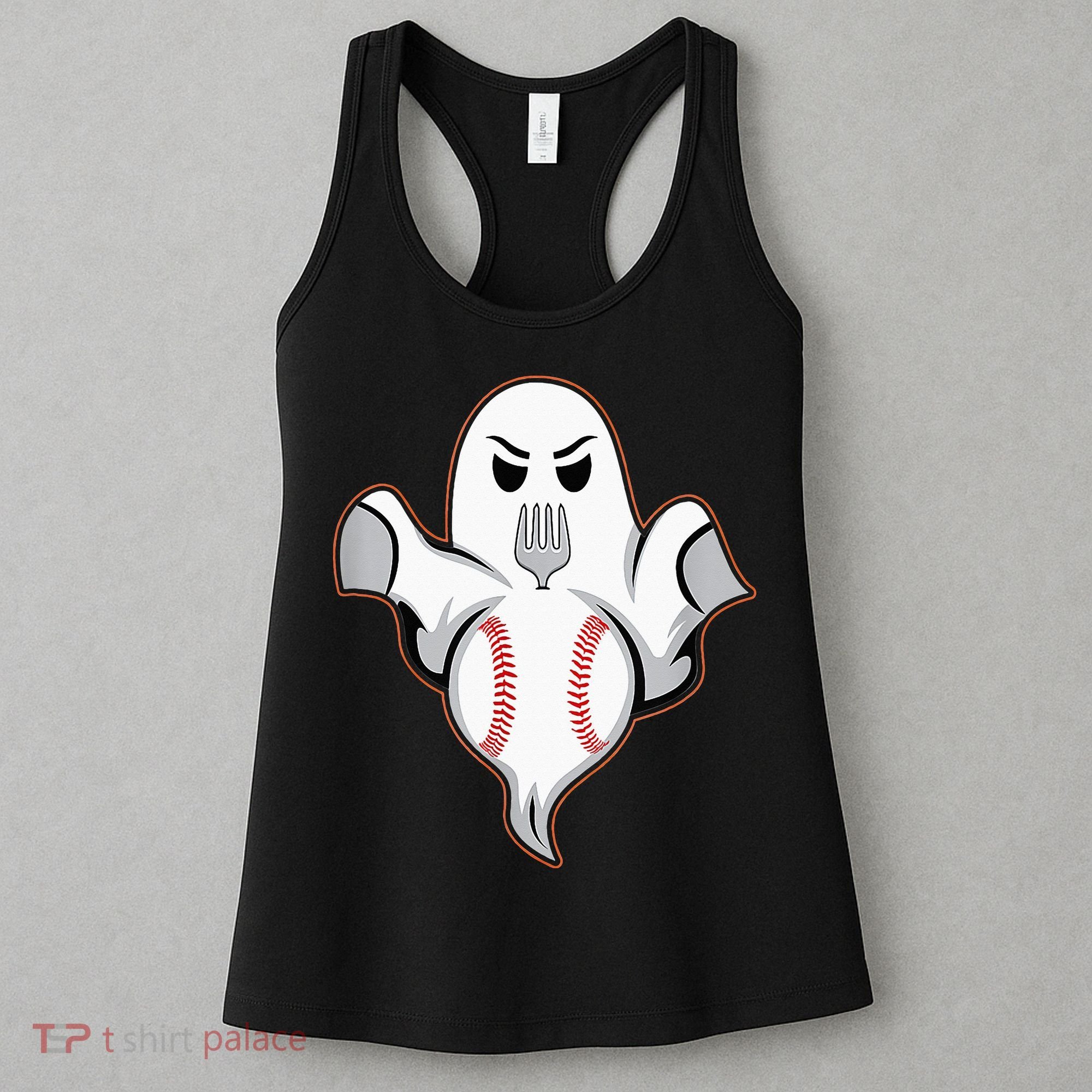 Ghost Forkball Baseball Pitch Fork Ball Strikeout Pitcher Women's Tank Top