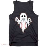 Ghost Forkball Baseball Pitch Fork Ball Strikeout Pitcher Tank Top thumb 0