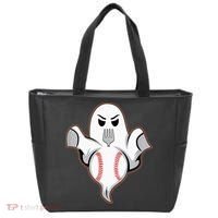 Ghost Forkball Baseball Pitch Fork Ball Strikeout Pitcher Tote Bag thumb 0