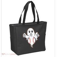 Ghost Forkball Baseball Pitch Fork Ball Strikeout Pitcher Tote Bag thumb 2
