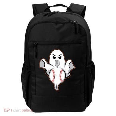 Ghost Forkball Baseball Pitch Fork Ball Strikeout Pitcher Backpack