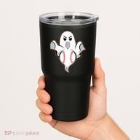 Ghost Forkball Baseball Pitch Fork Ball Strikeout Pitcher Tumbler thumb 2