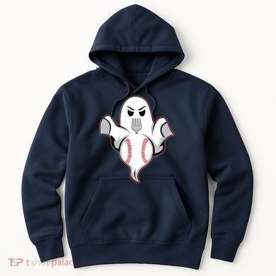 Ghost Forkball Baseball Pitch Fork Ball Strikeout Pitcher Hoodie