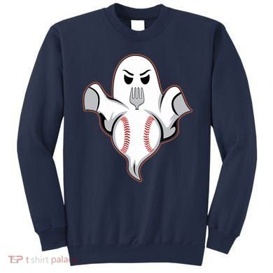 Ghost Forkball Baseball Pitch Fork Ball Strikeout Pitcher Sweatshirt