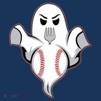 Ghost Forkball Baseball Pitch Fork Ball Strikeout Pitcher Sweatshirt thumb 3