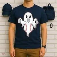 Ghost Forkball Baseball Pitch Fork Ball Strikeout Pitcher T-Shirt thumb 6