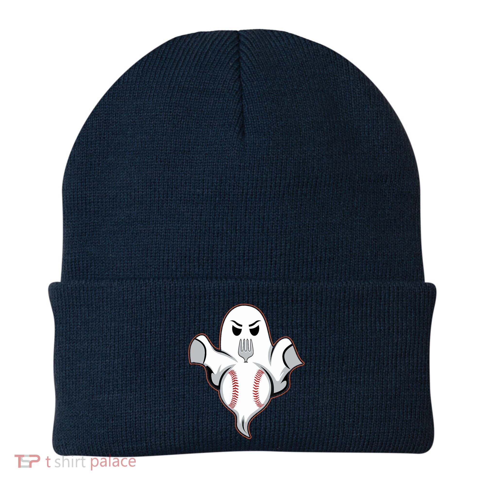 Ghost Forkball Baseball Pitch Fork Ball Strikeout Pitcher Beanie