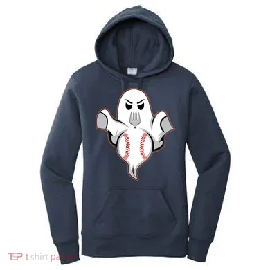 Ghost Forkball Baseball Pitch Fork Ball Strikeout Pitcher Women's Hoodie