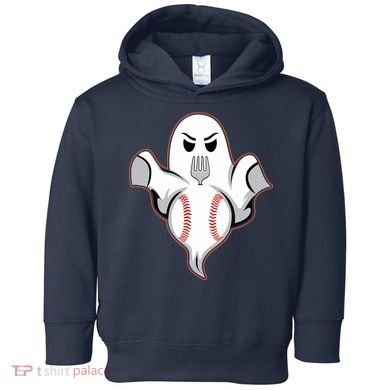 Ghost Forkball Baseball Pitch Fork Ball Strikeout Pitcher Toddler Hoodie