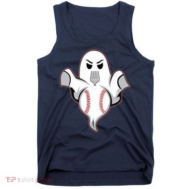 Ghost Forkball Baseball Pitch Fork Ball Strikeout Pitcher Tank Top