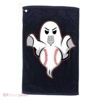Ghost Forkball Baseball Pitch Fork Ball Strikeout Pitcher Golf Towel thumb 0