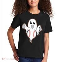 Ghost Forkball Baseball Pitch Fork Ball Strikeout Pitcher Kids T-Shirt thumb 2