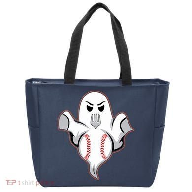 Ghost Forkball Baseball Pitch Fork Ball Strikeout Pitcher Tote Bag