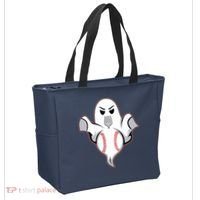 Ghost Forkball Baseball Pitch Fork Ball Strikeout Pitcher Tote Bag thumb 2