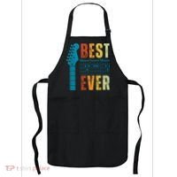 Guitarist Father Best Dad Ever Retro Gift Apron thumb 0